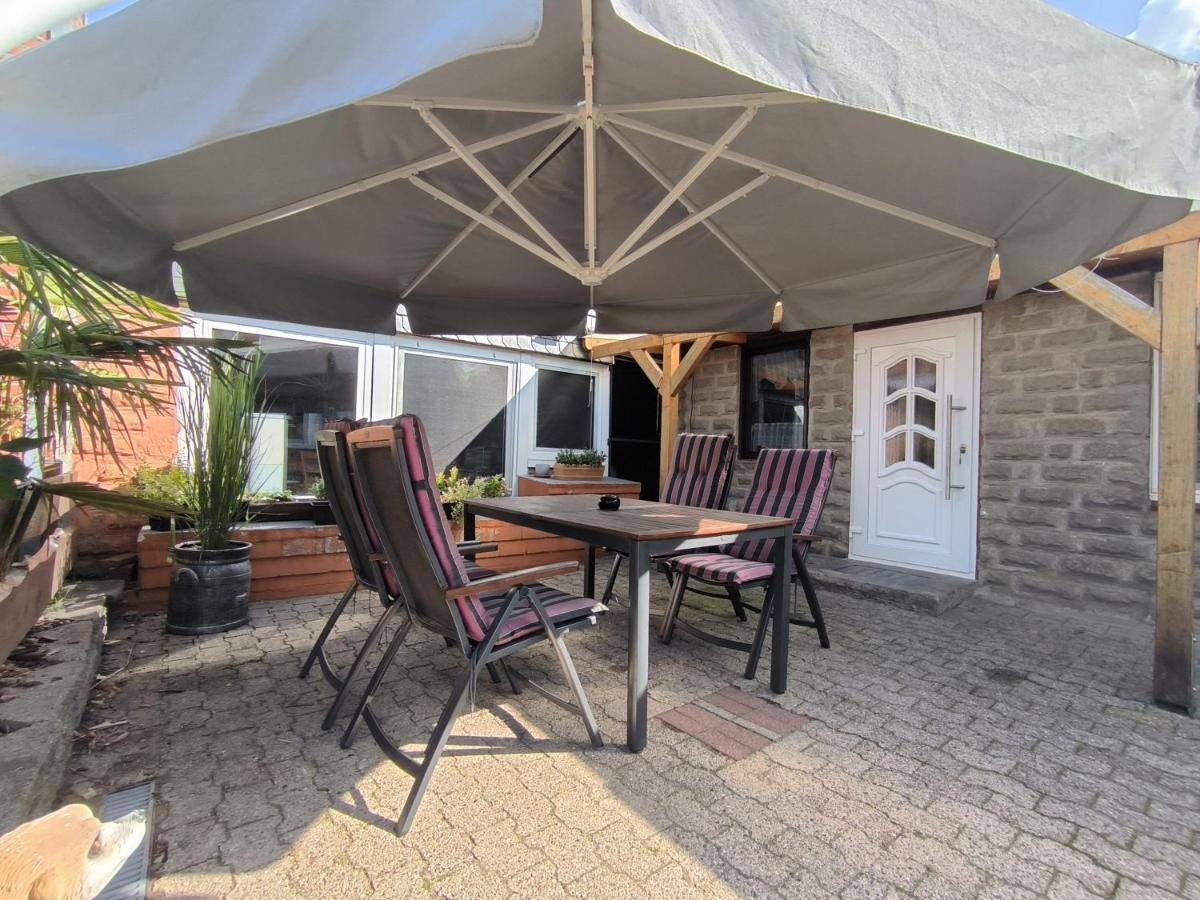 Ferienwohnung Mohnkopf - Unterkunft Fuer 2 Bis 3 Personen Mit Terrasse Jerrishoe ภายนอก รูปภาพ